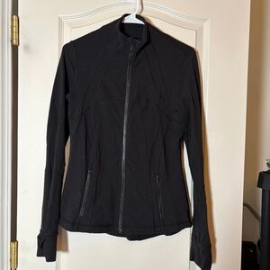 Lululemon Black Defined Jacket, Size 8, Preloved, Great Condition!